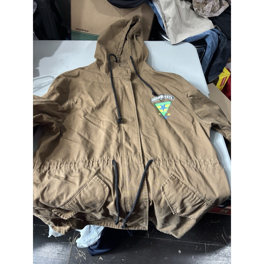 Serenity Firefly Browncoats Jacket Hooded Sz 2XL HTF Streetwear Comic Con